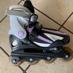 Gray-purple Roller Inline Skates