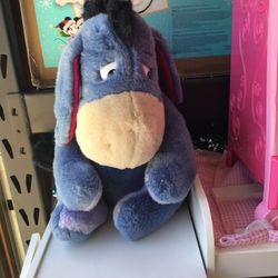 Eeyore With Detachable Tail Stuffed Animal 