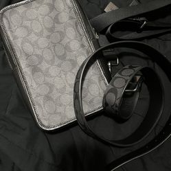 Coach Belt and Bag both Unisex 