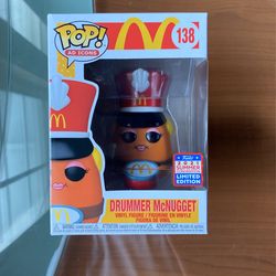 Funko Pop Drummer McNugget Summer Convention