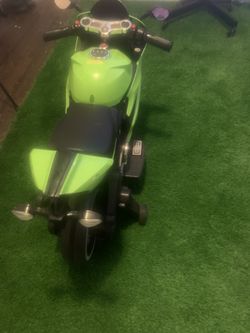 Kids Electric Motorcycle With Light Up Wheels 