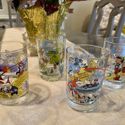 McDonald’s 100 Years Of Magic Collectible Character Glasses - Set Of 4
