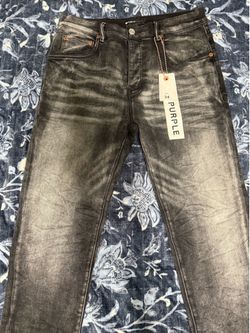 Purple jeans