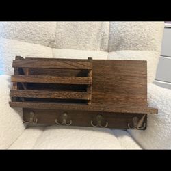 Farm style Key & Mail Wall Mount