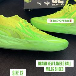 Brand New LaMelo Ball Mb.02 Shoes