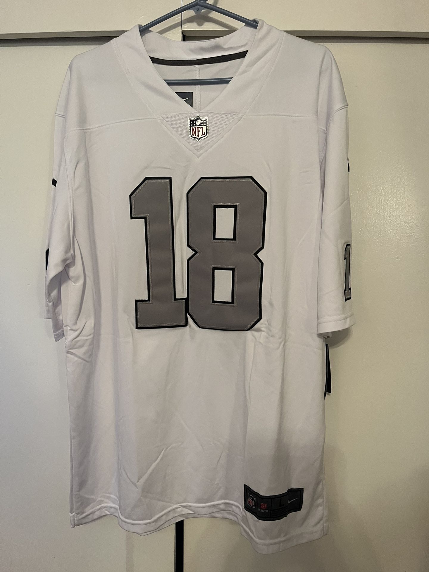 Nike Men's Game White Road Jersey Oakland Raiders Andre Holmes 18