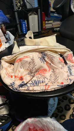 Pink Floral Fanny Bag
