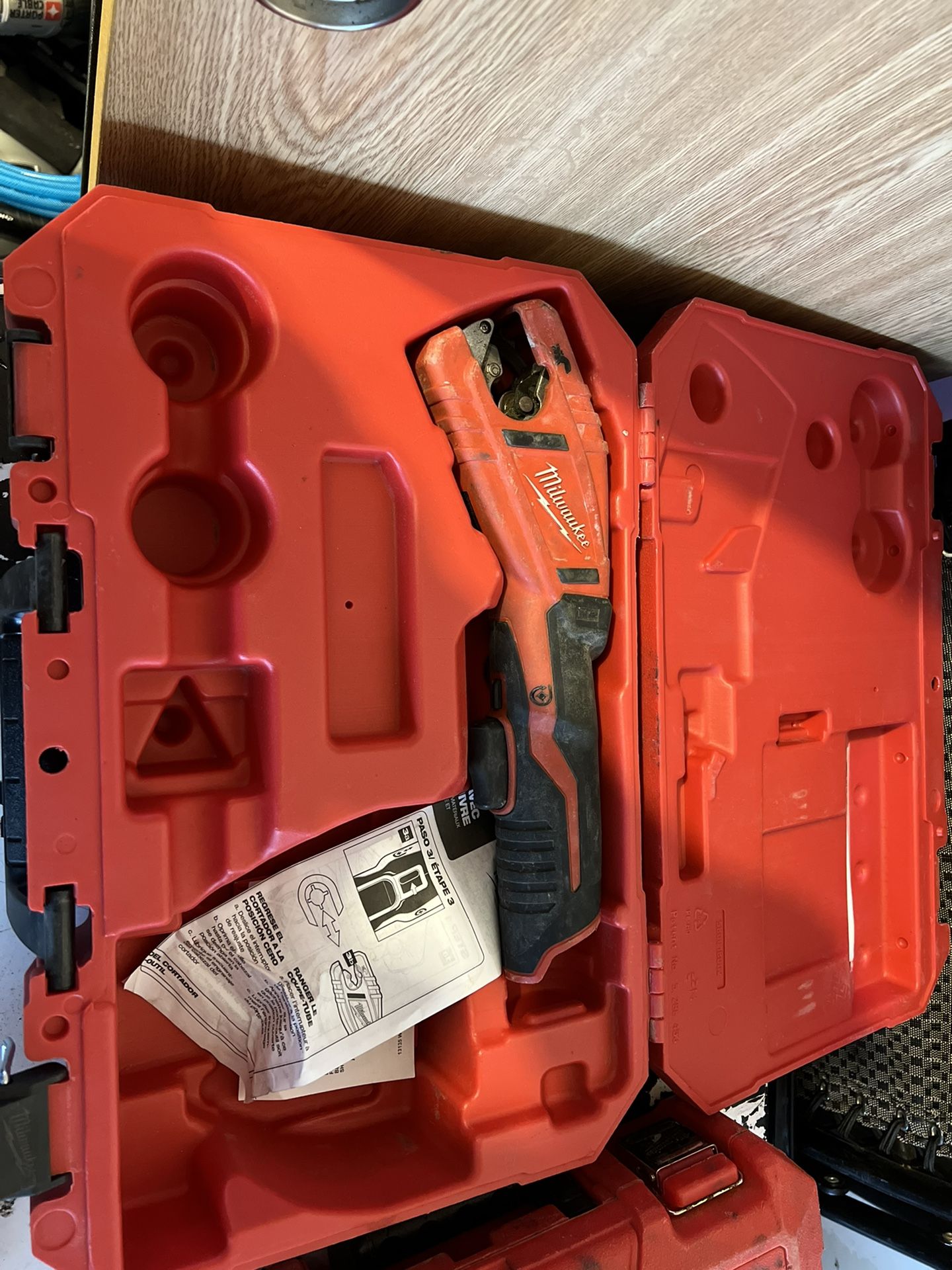 Milwaukee Copper Cutter