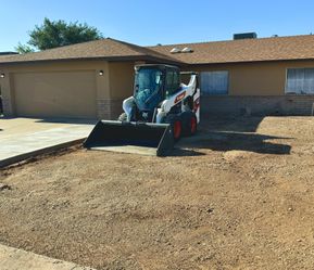 Bobcat Ready For Grading & Leveling