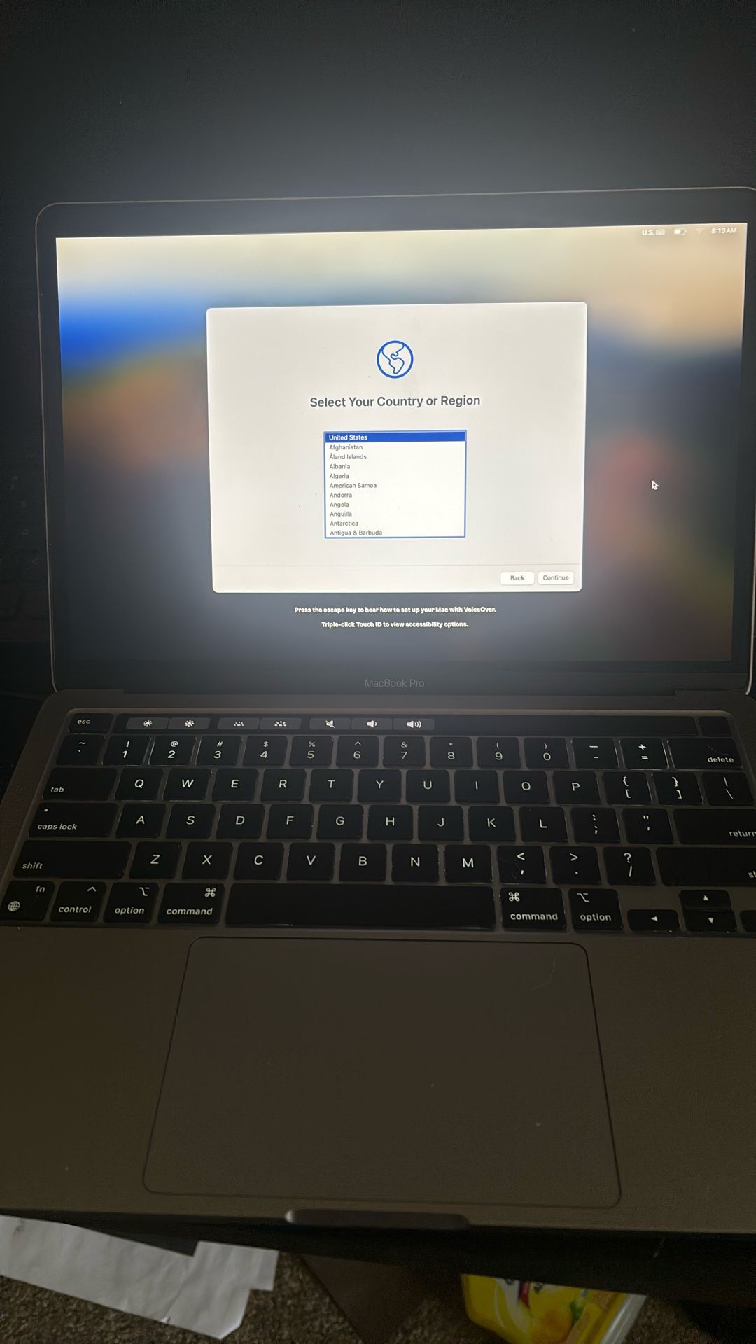 2020 MacBook Pro M1 13” (8GB/256GB)