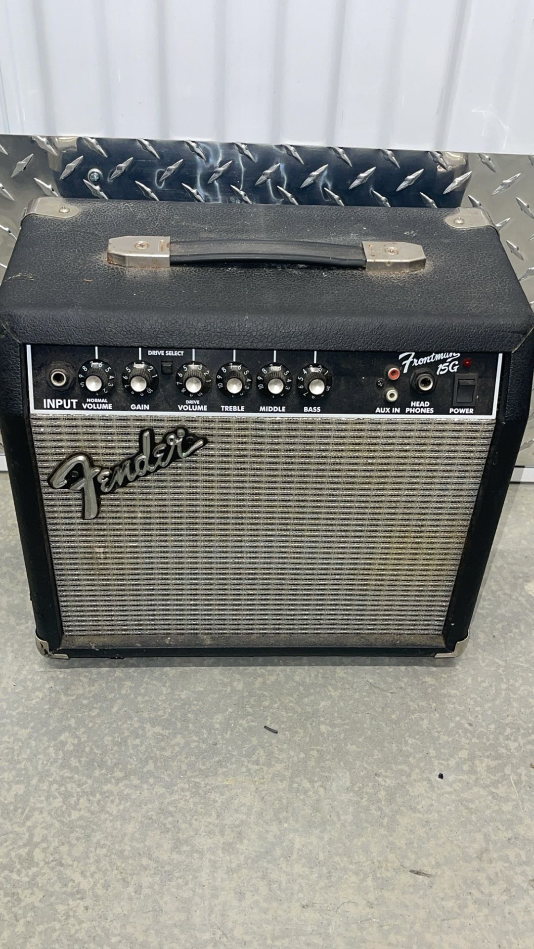 Black Fender Guitar Amp