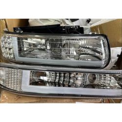 99-02 Silverado Headlights 