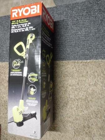 NEW RYOBI RY41140 15" SWIVEL HEAD CORDED ELECTRIC STRING TRIMMER/EDGER