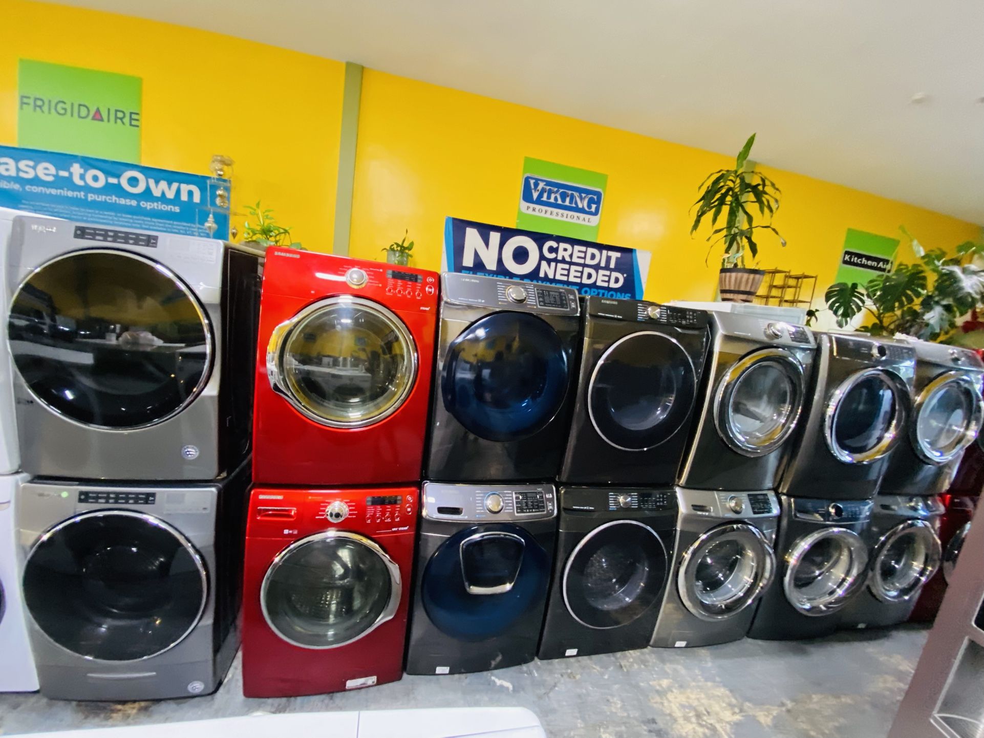 Washer And Dryer No Credit Needed