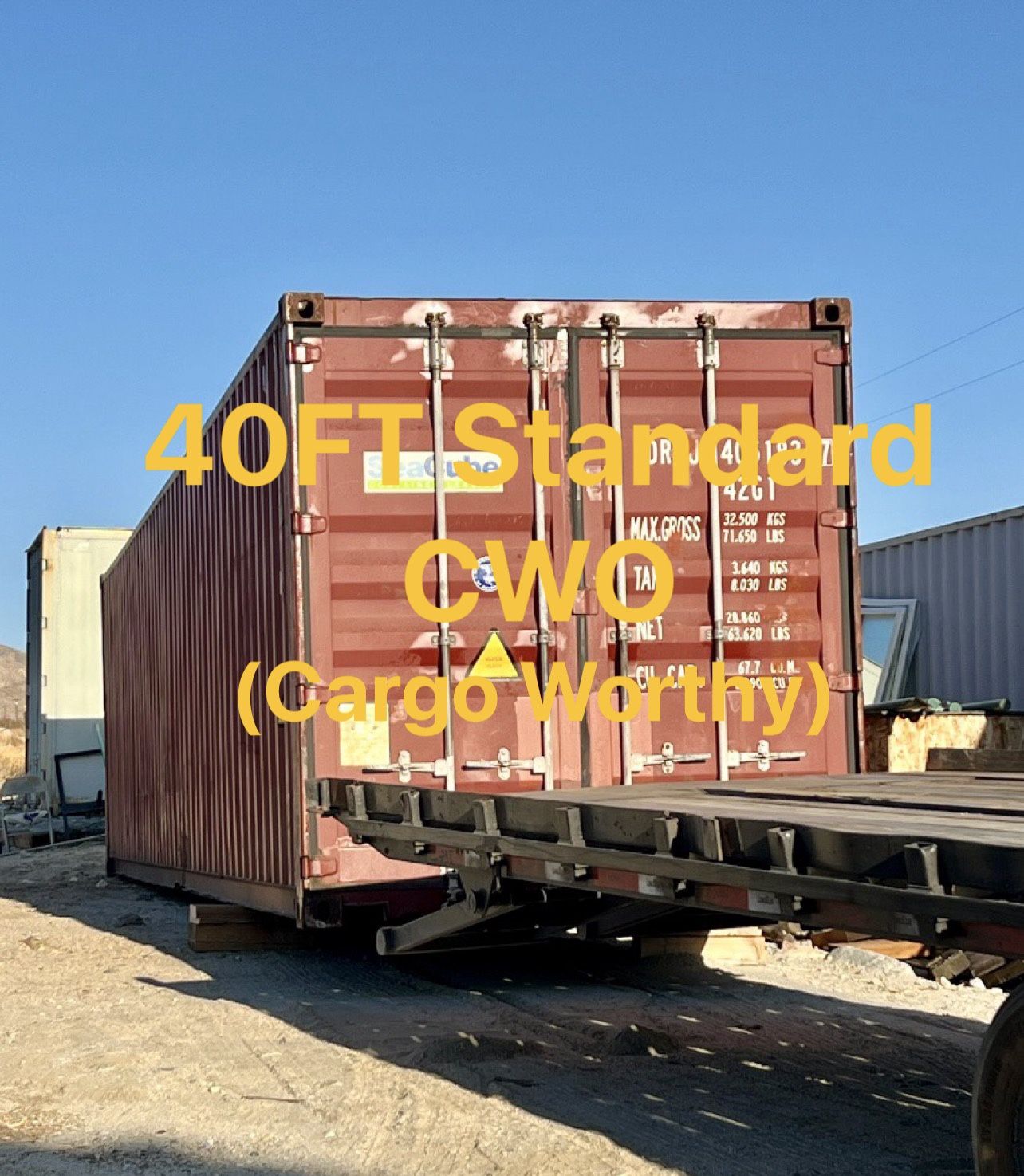 20ft 40ft 45ft 10ft Used Shipping Container Available in Acton