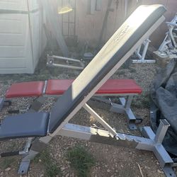 Commercial Adjustable Weight Bench 
