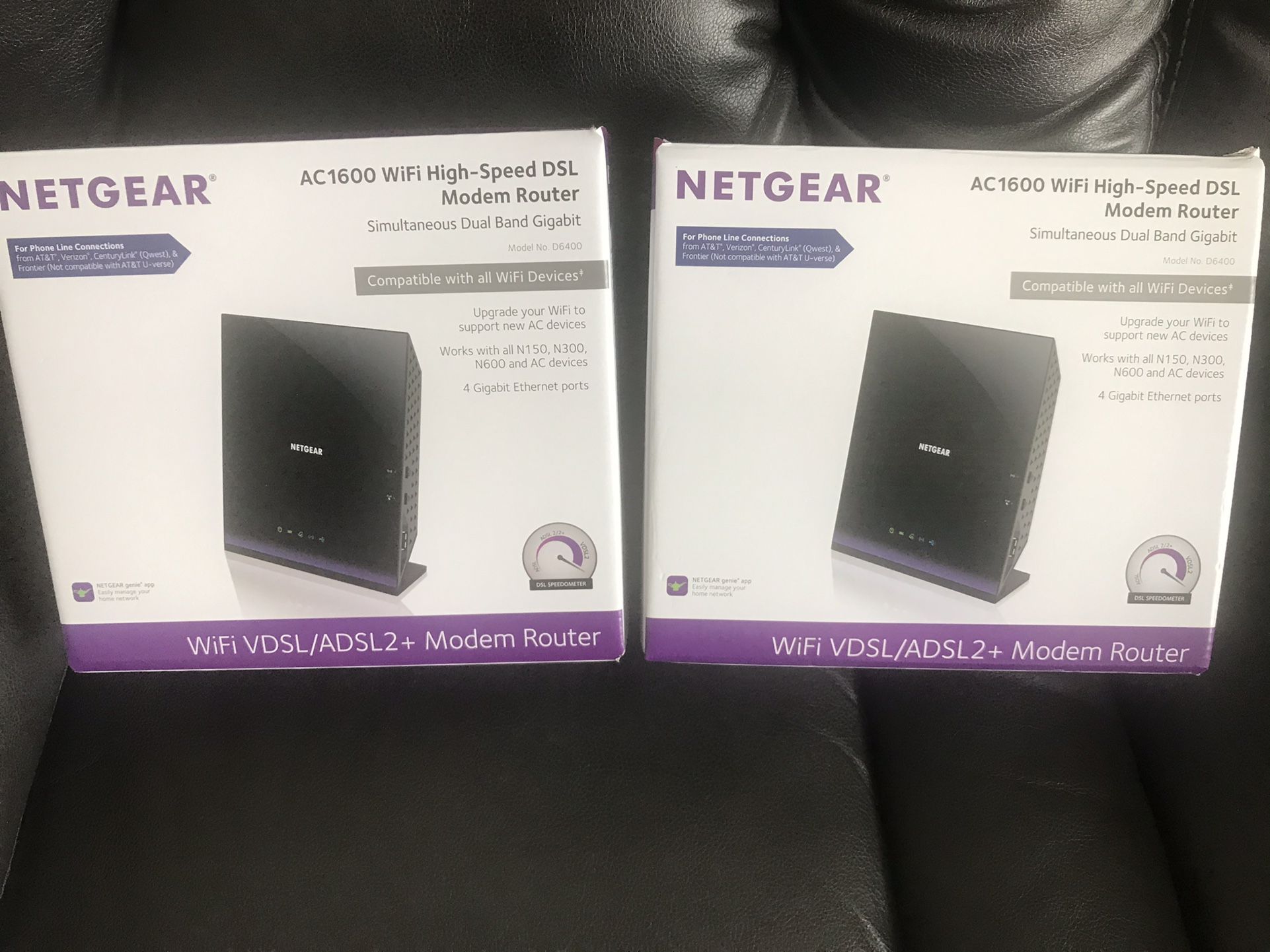 2 NetGear Modem/Router
