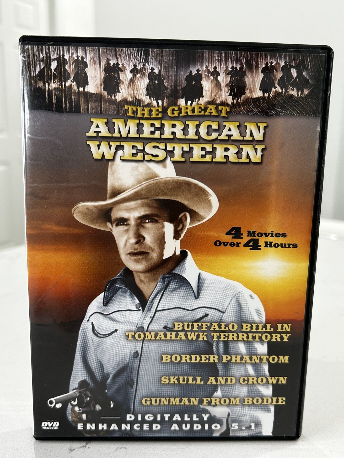 The Great American Western DVD 4 Movies Over 4 Hours