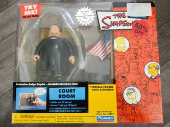 Simpsons Judge Snyder Court Room
