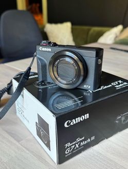 Canon Powershot G7X Mark III 20.1MP 4K WiFi/BT Digital Camera