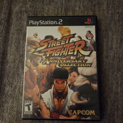 Ps2 street fighter anniversary collection