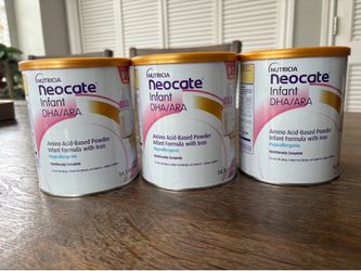 Hypoallergenic Neocate Infant Formula (Nutricia) 3 Cans