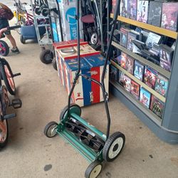 Hand push mower 18 in