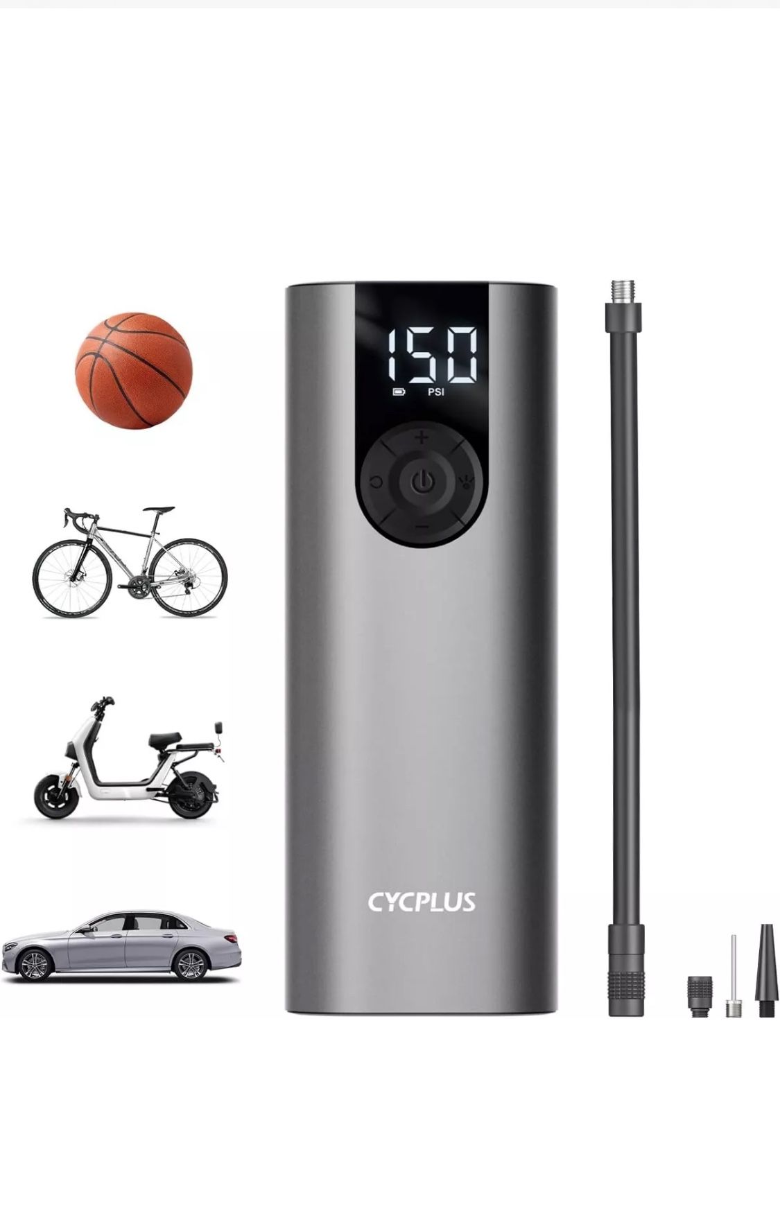 CYCPLUS A8 Portable Tire Pump Smart Air Inflator