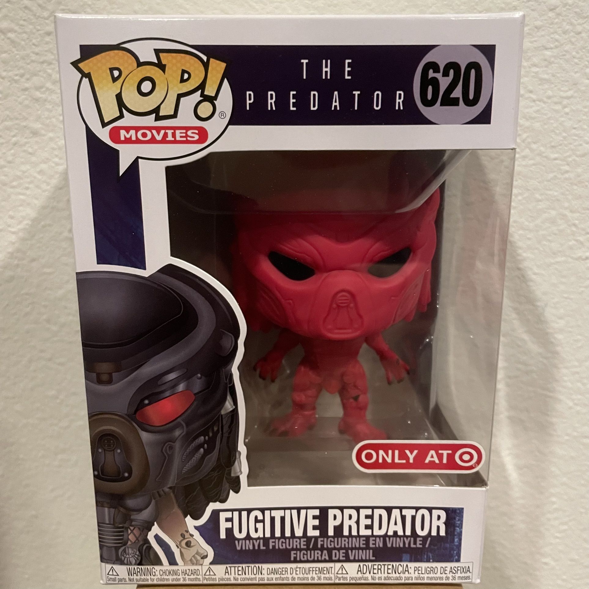 Funko POP! Fugitive Predator #620 + The Predator 4K Blu-ray Movie | Target Exclusive
