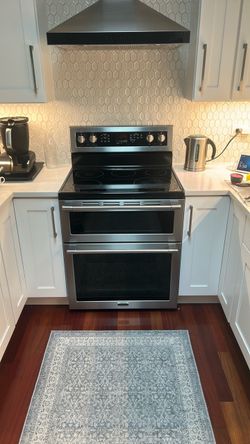 Maytag Stainless Steel Double Oven Electric Range