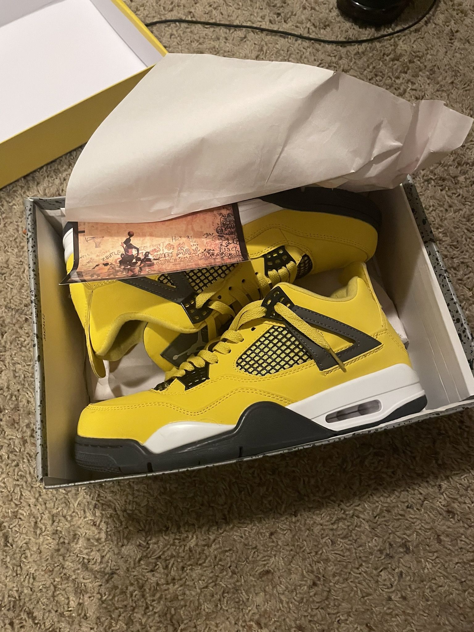 Yellow Thunder Jordan 3