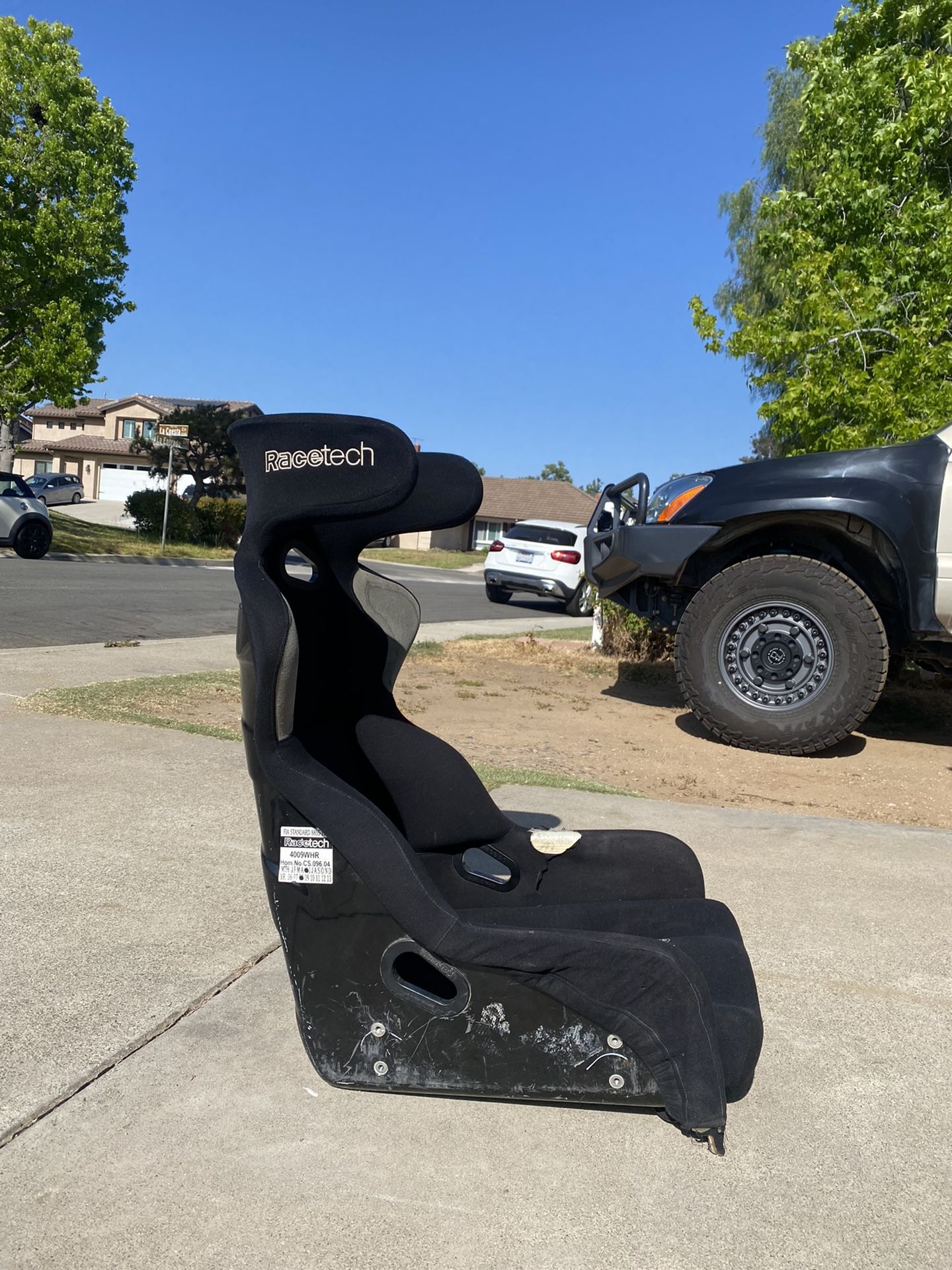 Race Seat And Seat Rails