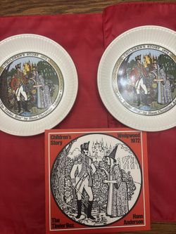 The Tinder box Wedgwood Children’s Story Plates 