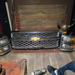 2016 Chevy Silverado Headlight And Grill