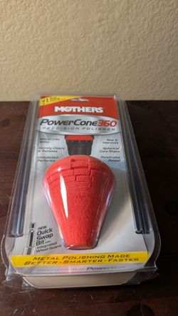 Mothers PowerCone 360, Polishing Tool with Quick Swap Bit (05146) - Multiple Available