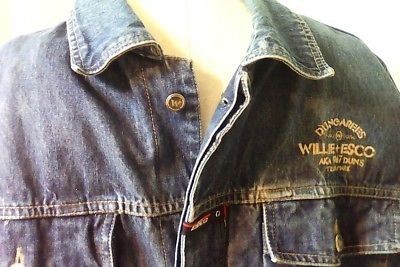 WILLIE ESCO APPAREL 1967 DUNS~XL~blue Jean Jacket