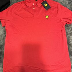 New Ferrari Polo Shirt