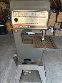 Craftsman bandsaw and sander