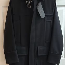 VALENTINO: MEN’S WOOL PEACOAT
