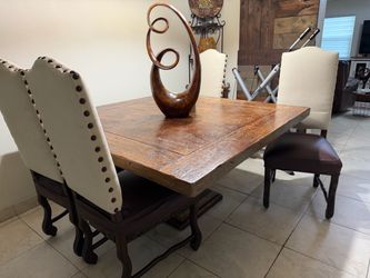 Dining table and 4 chairs