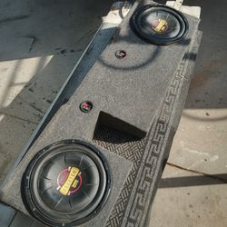 1000 W Boss Phantom Speakers W Truckbox