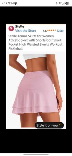 Skorts Pleat Back SMALL 5 Available