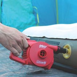 Coleman Handheld Pump for Air Mattress | Battery-Powered QuickPump for Inflating Air Beds