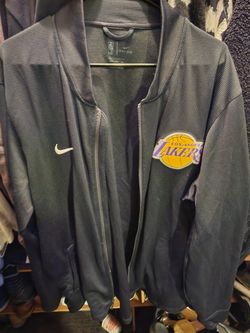 Lakers Jacket Thin Size 2xl Tall Decent Condition 