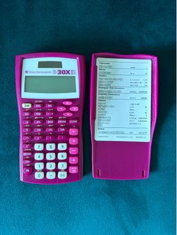 Texas Instruments TI-30X IIS Scientific Calculator - Pink