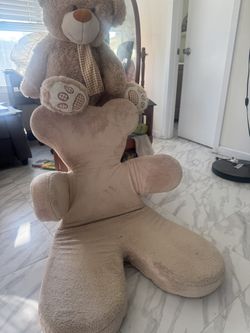 Adjustable Teddy Bear Shaped Floor Chair