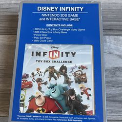 Nintendo 3DS Disney Infinity toy box challenge with interactive base Disney video game