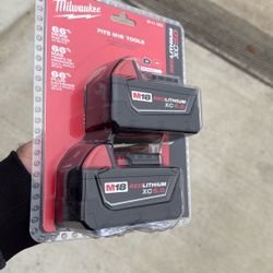 Milwaukee M18 5.0 Batteries New 