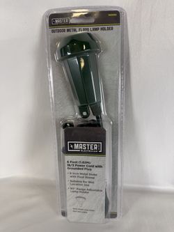 Master Electrician Outdoor Metal Flood Lamp Holder