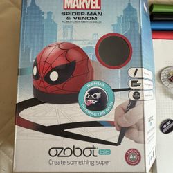 Ozobot Bit Marvel Spider-Man & Venom Coding Robotics Starter Pack